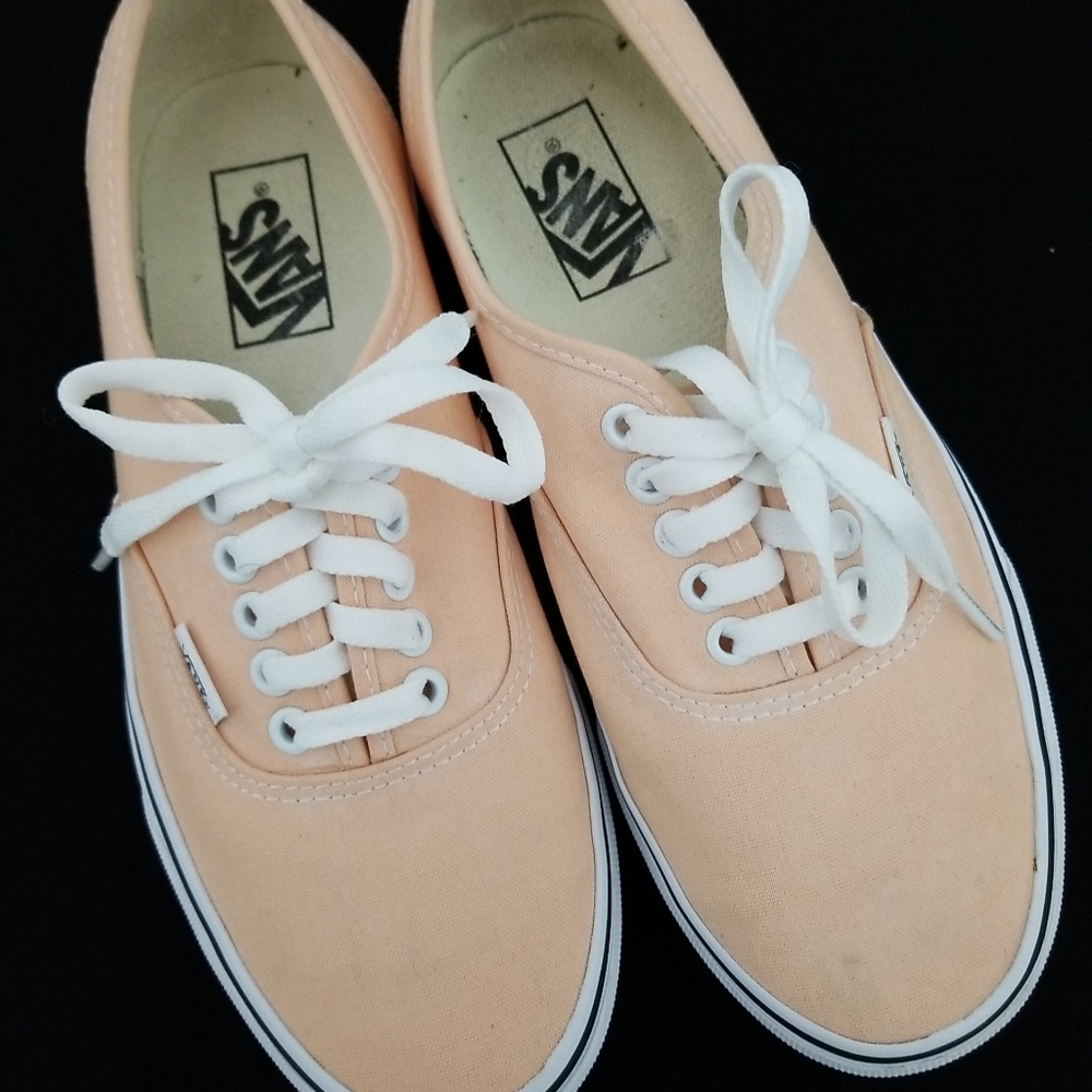 Van's Authentic Apricot True White Shoes 40621-1sh - Picture 1 of 7